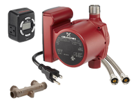 Grundfos Comfort System pump w/built in timer, line cord, check valve and manifold (UP15-10SU7P/TLC)