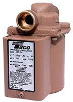 Taco circulating pump, 1/2c, w/line cord