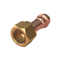 MaxiPro Flare Adaptor 3/8" w/ Brass nut