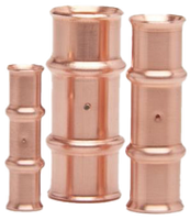 RLS copper press coupling 3/8