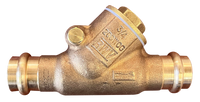 Press swing check valve 3/4