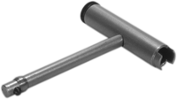 Puller for Moen stems and cartridges from vaucets and shower valves and Posi-Temp, high quality steel components, one piece construction