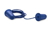 Ear plugs, foam, corded (1pair)