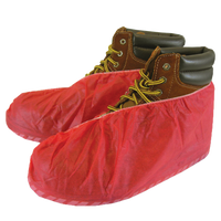 Shoe covers RED (50 PR/BX) (sold by box)
