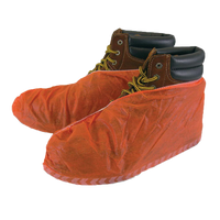 Shoe covers ORANGE (50 PR/BX) (sold by box)