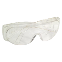Safety glasses, clear (FITS OVER GLASSES)