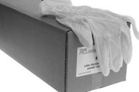 Glove, latex disposable, powder free, MEDIUM (100/BX) (SELL BY BOX)