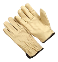 Glove, large grain, cowhide, unlined (SELL/PAIR)