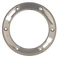 Closet flange repair ring, stainless steel, solid