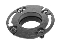 Repair flange, cast iron, compression gasket w/4 bolts, 2 deep, for 4 pipe
