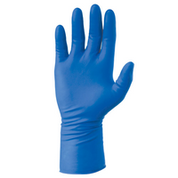 Blue latex glove, 14 mil 50/bx LARGE