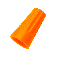 Wire connector for #22 - #14 wire, orange (73B)