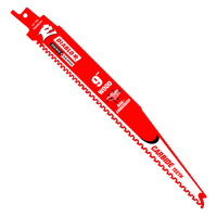 Diablo saw blade carbide reciprocating for nail-embedded wood 9, 6TPI Demo Demon (3-PK)