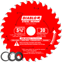 Diablo ferrous cutting circular saw blade 5 3/8 x 30 teeth per inch