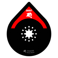 Diablo Starlock carbide grit oscillating blade for grout and mortar, 2 3/4