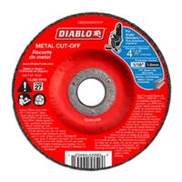 Diablo 4-1/2 metal cut off disc, type 27