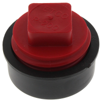 T-Cone raised head pipe plug, 3