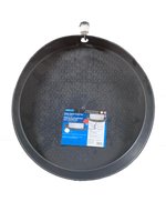 Water heater pan plastic 22 w/1 PVC fitting