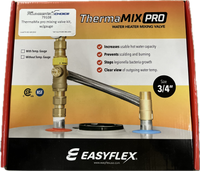 ThermaMix pro mixing valve kit, w/gauge
