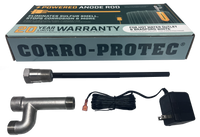 Power anode rod for Brandford White and hot water outlet installation, eliminates rotten egg/sulfur smell within 24 hours and stops corrosion inside tank (Corro-Protec)