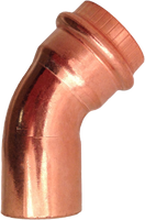 ProPress 45 street ell, p x ftg, 2 1/2, copper