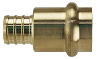 Press x crimp Pex B adapter 1/2, Brass
