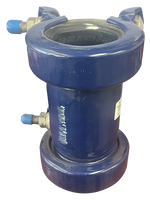 Hymax coupling 3ip x 8, 2 bolt