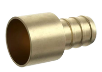 PureFlow 1/2 press x 3/4 female sweat bronze PEX reducing adapter