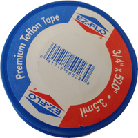 Tape teflon, 1/2 x 520, 3.5 mil, PTFE, highly versatile