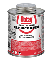 Cement, all purpose, medium bodied, fast set, clear 8oz (1/2pt), dauber included