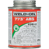 Glue, ABS, medium bodied, black, fast set, 16oz (1pt), non-pressure applications, dauber included