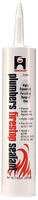Caulk, Firestop, latex-based, low VOC, 10oz cartridge (for caulking gun), flexible, non-sagging, low odor