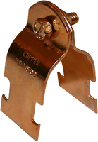Copper unistrut clamps 1 1/2