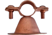 Copper bell pipe hanger, 1