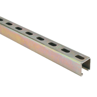 Unistrut 1 5/8, 14ga, galv (GREEN) (LOCAL DELIVERY ONLY) (priced per foot / sold per 10' stick)