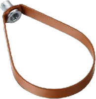 Copper loop (teardrop) hangers, 1 1/4
