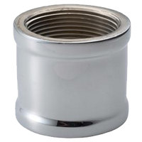 Brass coupling 3/8 Chrome Plated