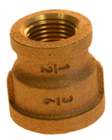 Brass reducer 1 x 3/4
