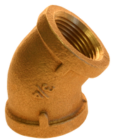 Brass 45 ell 3/8