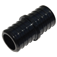 Qestpex plastic coupling, 1/2 barb