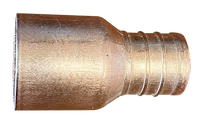 Qestpex copper male sweat adapter, 1/2 barb x sweat
