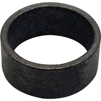 Qestpex black copper crimp ring, 3/8