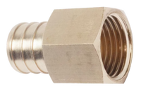 Qestpex brass FIP adapter, 3/4 barb x 1/2 fip