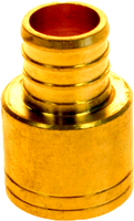 Qestpex brass male sweat adapter, 3/4 barb x sweat