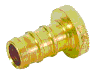 Qestpex brass plug, 1/2