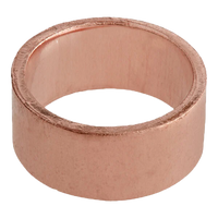 Qestpex copper crimp ring, 1/2