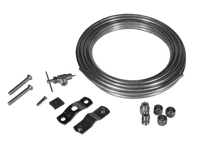 Ice maker kit, copper tubing (25) and saddle valve w/fittings
