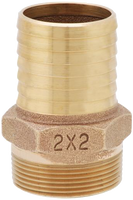 Brass insert male adapter 1/2insert x 1/2mip