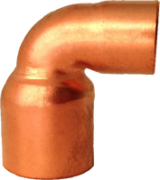 Copper 90 ell reducing, c x c, 1 1/4 x 1
