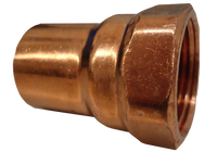 Copper FIP adapter reducing, c x fip, 1/8 (1/4od) x 1/4